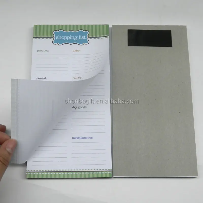 Custom Fridge Sticky Note With Pencil,Fridge Notebook
