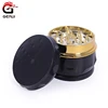 JL-519J-2 55mm Hot Selling Wholesale Colorful Cheap Drum Weed Grinder Potable ABS DIY Smoking Accessory Herb Grinders