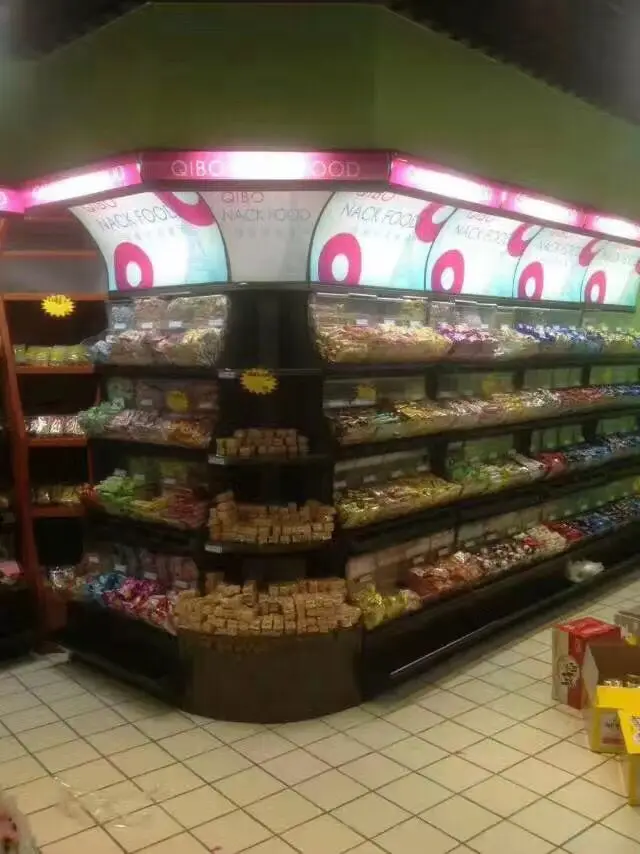 Bulk Merchandising Display Shelving With Candy Bin Buy Bulk