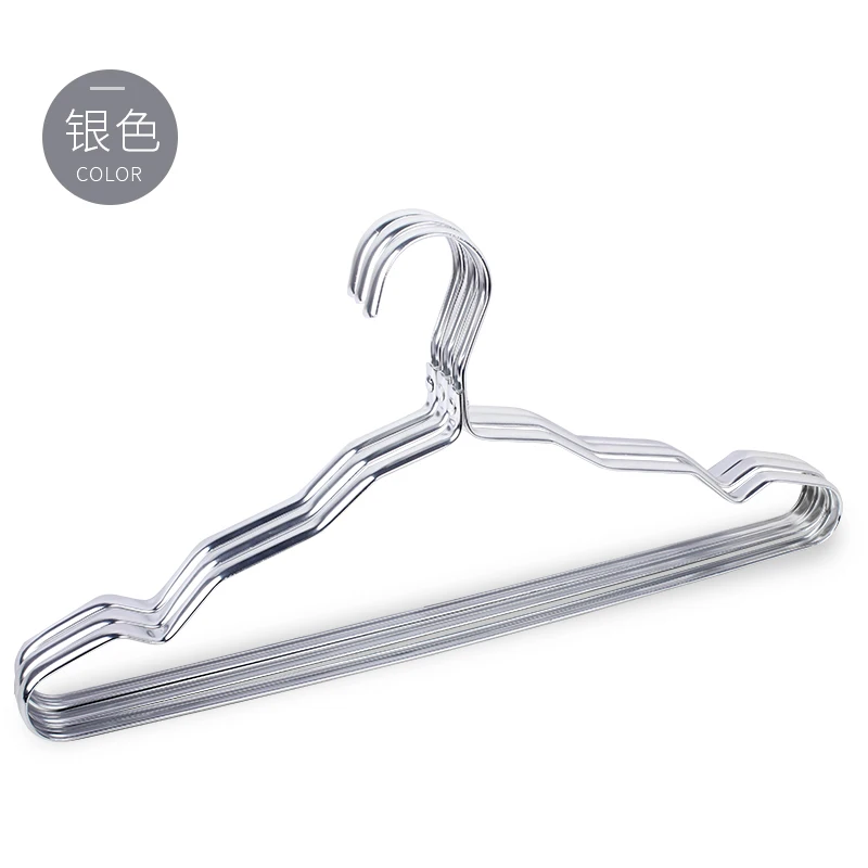 
Heavy Duty Aluminum Alloy Coat Suit Clothes Clothing Hangers For Closet Storage Rack 