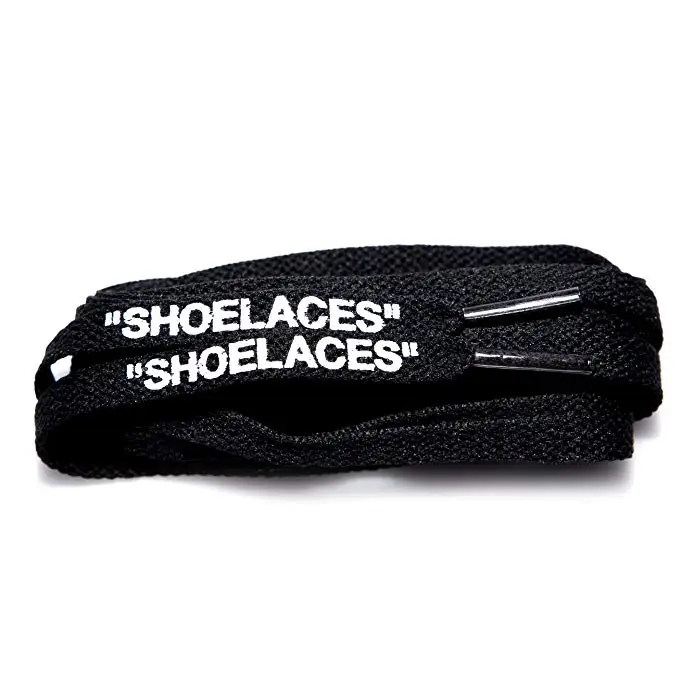 Custom text shoelaces Clearance