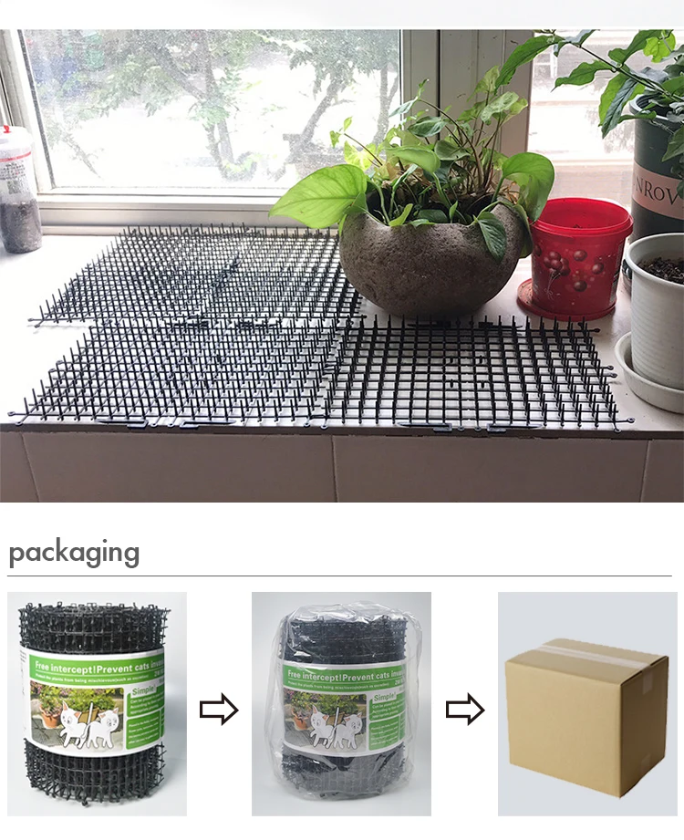 Homarden Cat Repellent Outdoor Scat Mat,Deterrent Scat Mats For Cats