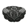 High quality Polyester 3d puff embroidery Woven patch