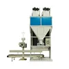 Belt type high-speed automatic dried cattle chicken manure particles compost packaging machine