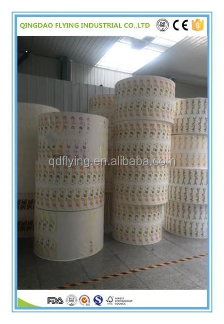 Paper Cup Blank Raw Material PE Coated Paper For Paper Coffee Cup