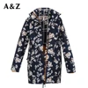 OEM west style light weight waterproof polyester print outerwear jacket lady