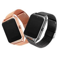 

Fancytech Z60 Smart Watch Metal Strap BT Wrist Smartwatch Android&IOS Watch Multi-languages