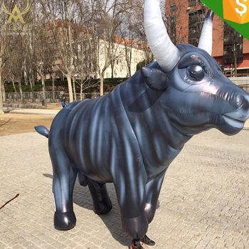 inflatable bull toy