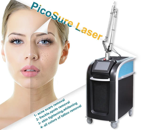 7 Jointed guiding arm pico laser pigmentation removal scars removal machine painless
