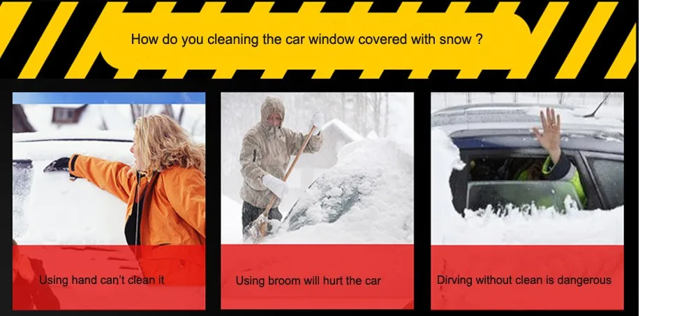 extendable flexible vinyl polyurethane squeegee