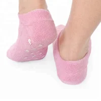 

2018 New product enhancing skin elasticity moisturizing foot silicon gel socks for promotion