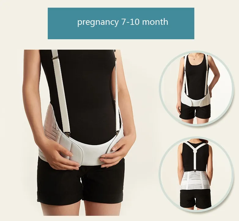 Adjustable Double Super Elastic Pregnancy Safe Lumbar Support Post