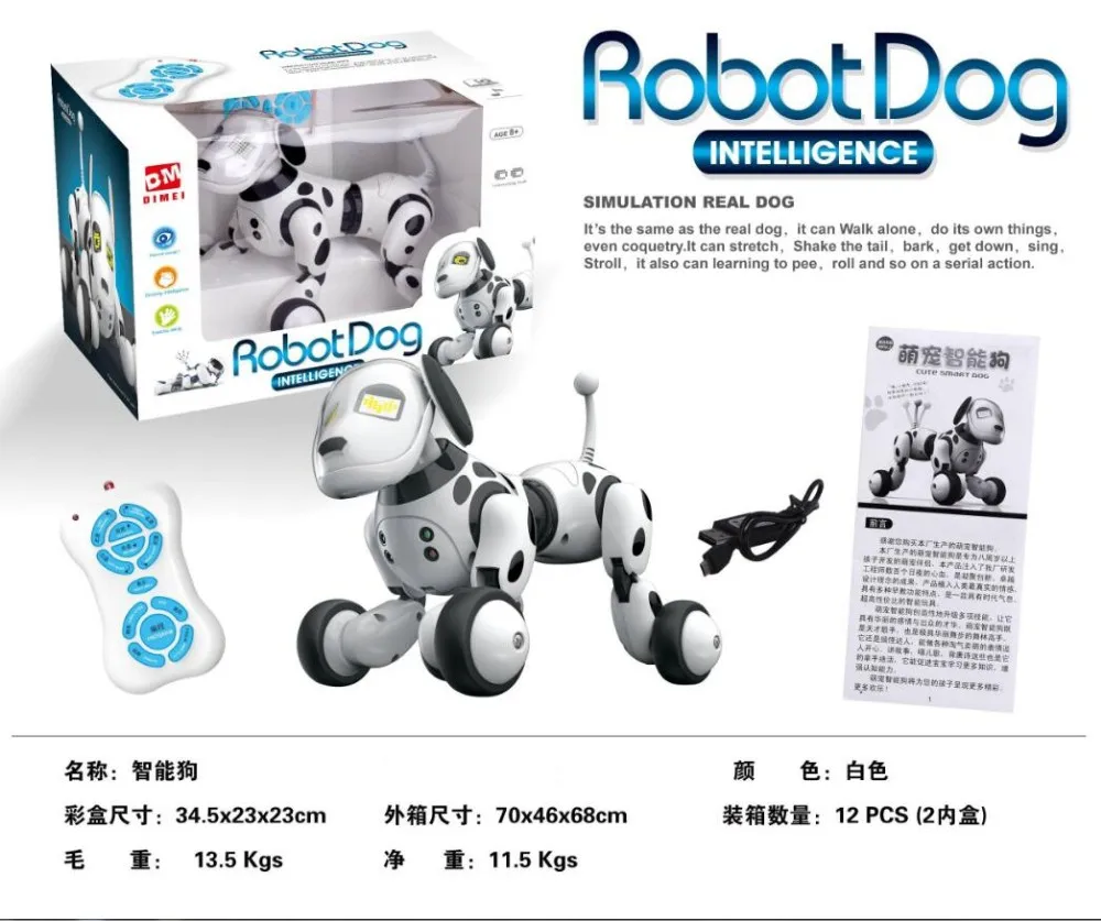 Hot Selling Funny Intelligent Dog Toy Rc Robot For Kids Buy Robot Dog