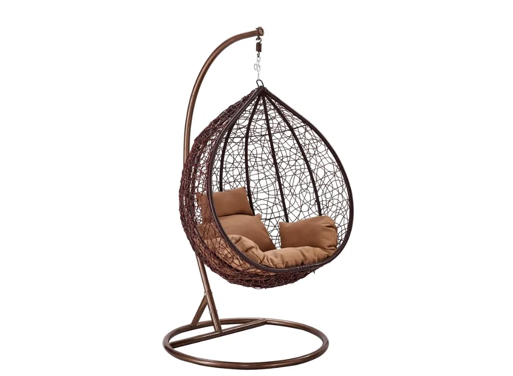 Colourful Leisure Adult Hanging Basket Egg Chair Hanging From