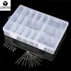 Lonten Light Lighting diodes 24Value 400Pcs Transistors and Diodes Bridge Rectifiers Assortment Box Kit 20x13x4cm Perfect use fo