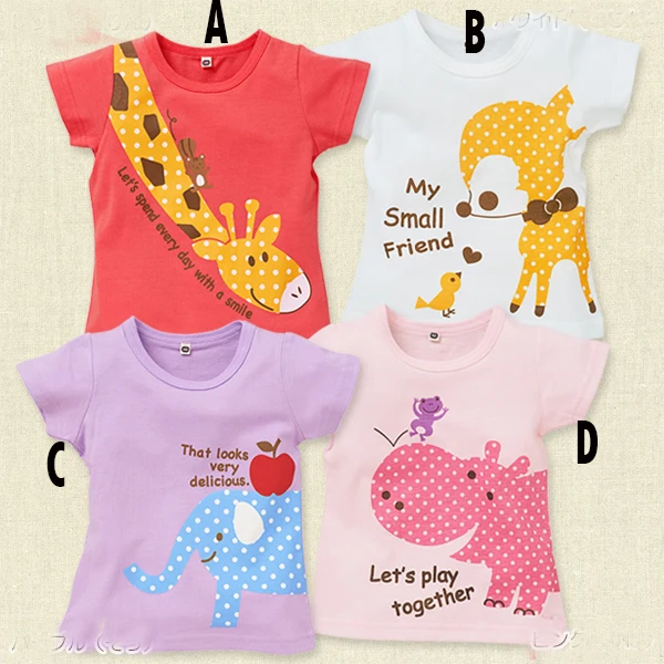 

Wholesale Custom Printing Blank High Quality Baby Girls T-shirts Clothes From Turkey, As pictures