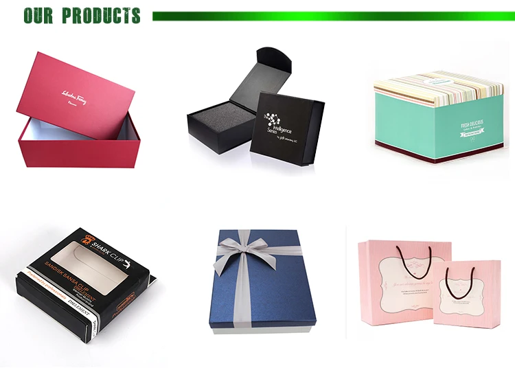 Hot sale recycled paper custom paper gift boxes