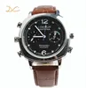 8GB Black Brown leather 720P Wrist Watch Camera dvr Watch mini Video Camera Hidden Spy Watch Camera