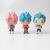 (Hot) Blue Hair Goku Funko Pop, Dragon ball Z Pop doll, Pink hair Vegeta pop action figure