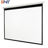 BNT Manual Ceiling Mount Projection Projector Screen With Self Locking 100 Inch