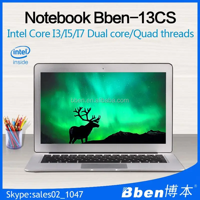 13.3 inch laptop computer 1920*1080 I7 8G/256G 1920*1080 for macbook air