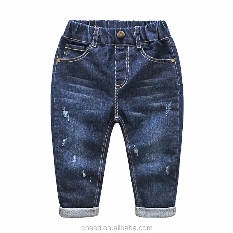 Htbb Boutique New Style Hot Sale Kids Pants Jean Pants Wholesale