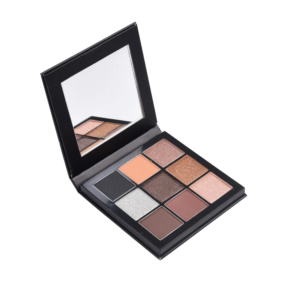 
Makeup Manufacturing 9 Magnetic Packaging Personalized Eyeshadow Palette Nude 