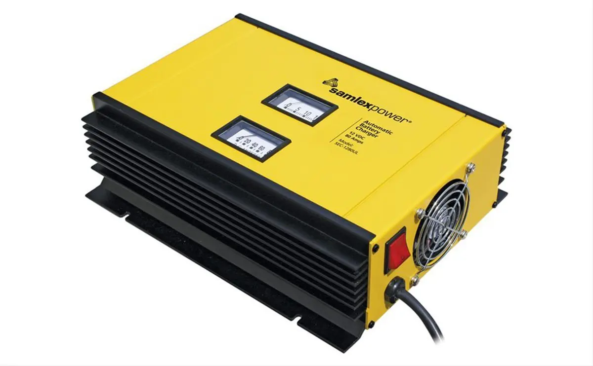 Samlex SEC-1280UL Three Stage Battery Chargers