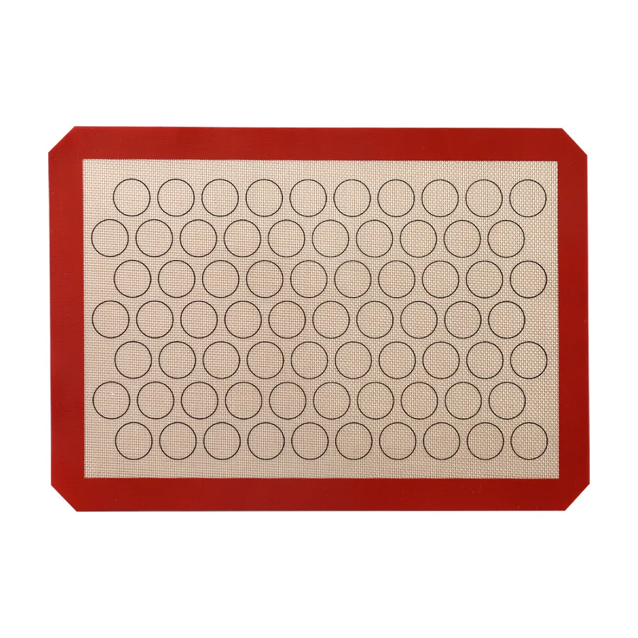 

Non-stick Cooking Mat Liner for Macaron Cake Bread Making Microwave Toaster macaroon silicone baking mat, N/a