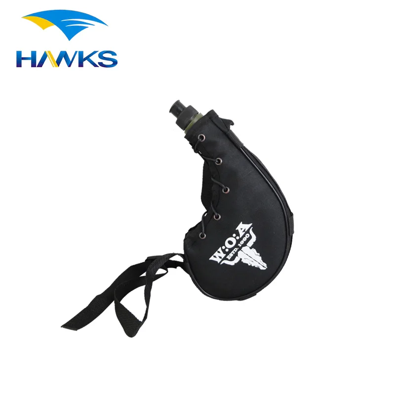 CL2CKP100D Comlom Leather KidneyShape Hunting Water Bottle Water