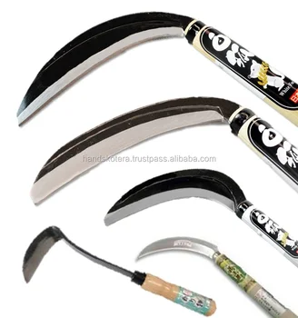 Various Types Of Japanese Agriculture Sickles Garden Tools Buy