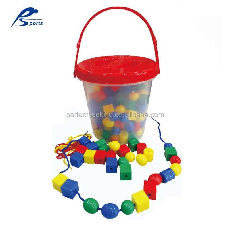 Educational Toy 160pcs Plastic Beads Threading Strings Toy For Children Buy Plastic Beads
