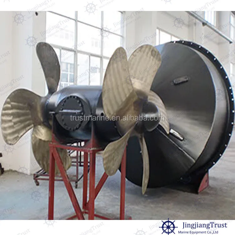 5 Blades Alloy Azimuth Thruster With Contrarotating Marine Propeller Buy Marine Propeller