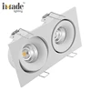 2 head 19w 28w cob led downlight new construction
