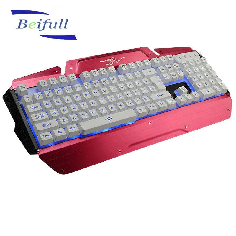 Free Shipping Super keyboard for pc with three color changeable backlit