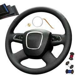 Hand Sewing Genuine Leather Wrap Steering Wheel Co