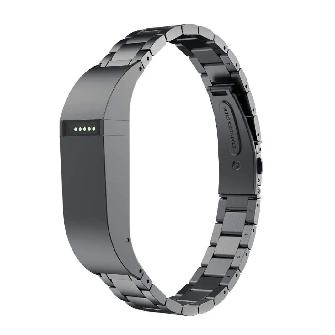 RTYou Stainless Steel straps,Fitbit Flex bands, (TM) Durable Stainless Steel Strap Replacement WristBand For Fitbit Flex