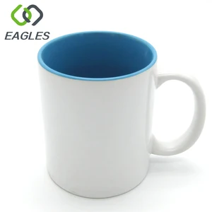 Eagles Promotional Gift Ceramic Cups Custom White Coffee Ceramic Mug For Sale