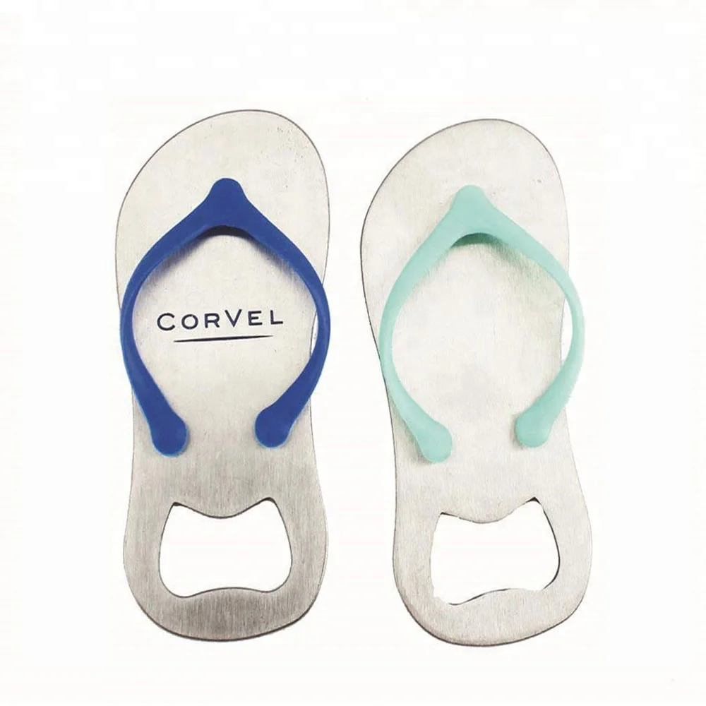 

HOT Cool Creative Wine Slipper Shaped Sandal Opener Flip-flop Beer Bottle Cap, Custom