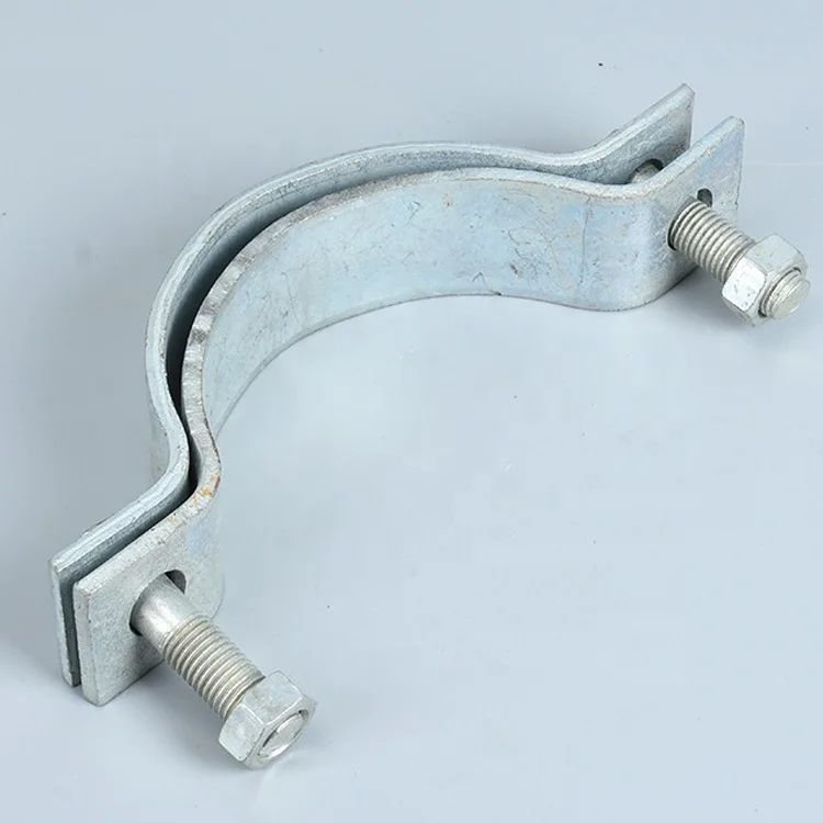 Galvanized Steel Electrical Cable Strain Pole Clamp Buy Power Line