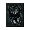 Lenticular lens fork art craft 3d wolf picture