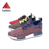 Knitted Normal Stitching Mesh Fabric Fashion Design Casual Sport Shoes