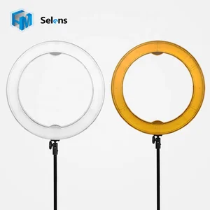 18 inch 5500K LED Adjustable Ring Light Set