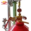 Combined IG541 fire fighting system, insert gas suppression equipment, pipeline system design with pilot cylinder