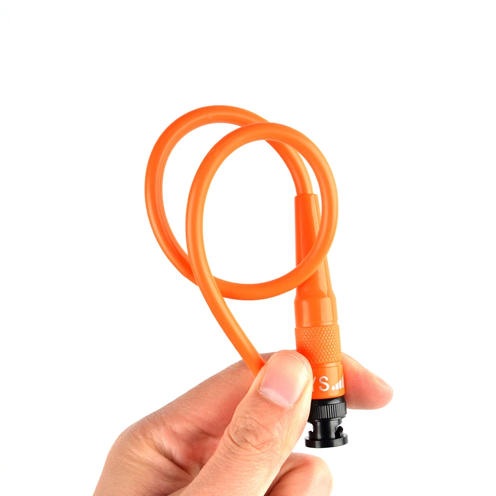 Orange 2m 70cm Dual Band Walkie Talkie Antenna Tc-rhf40 Vhf Uhf ...