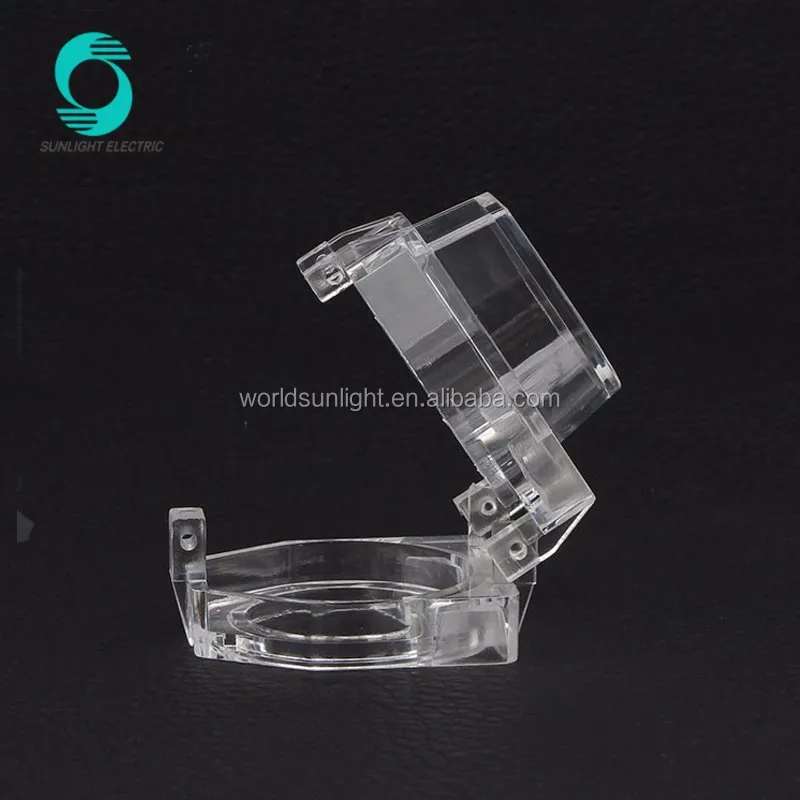 22mm Push Button Selector Switch Transparent Plastic Round Protection ...