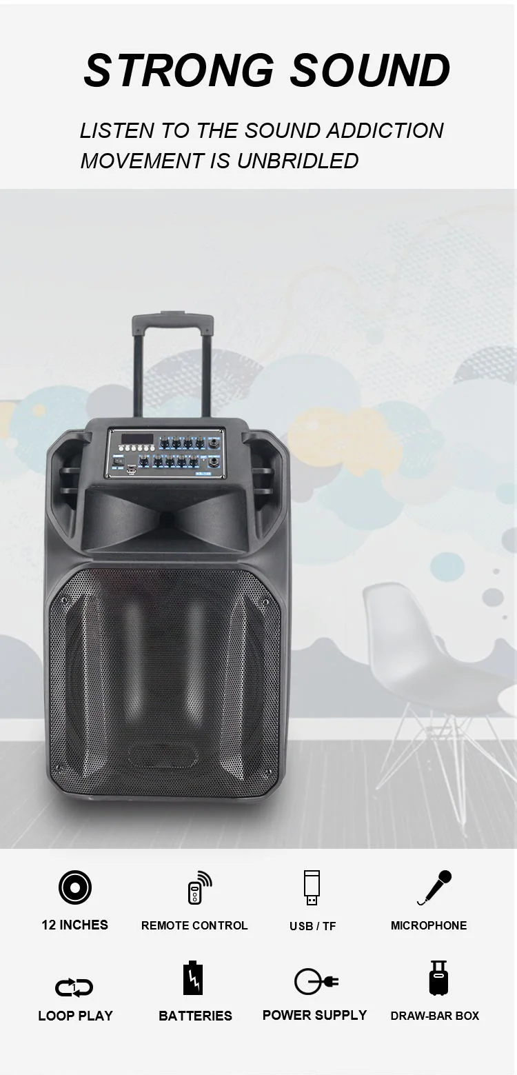 high quality active subwoofer speaker portable pa speaker - ANKUX.COM