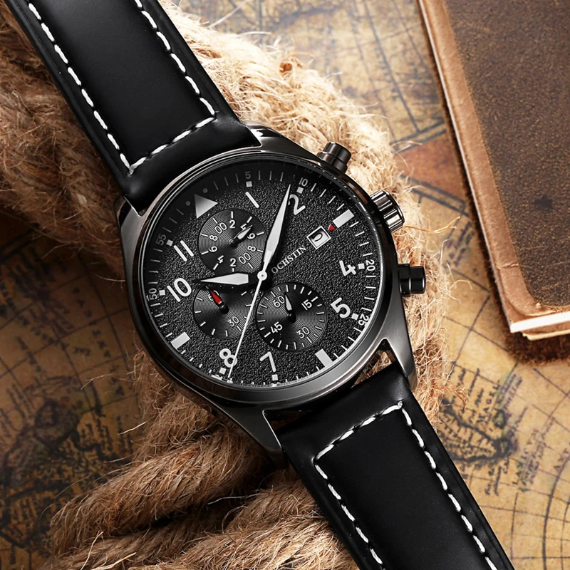 OCHSTIN 6043G BLACK+WHITE Men's Watches Sale, Price \u0026 Reviews | Gearbest