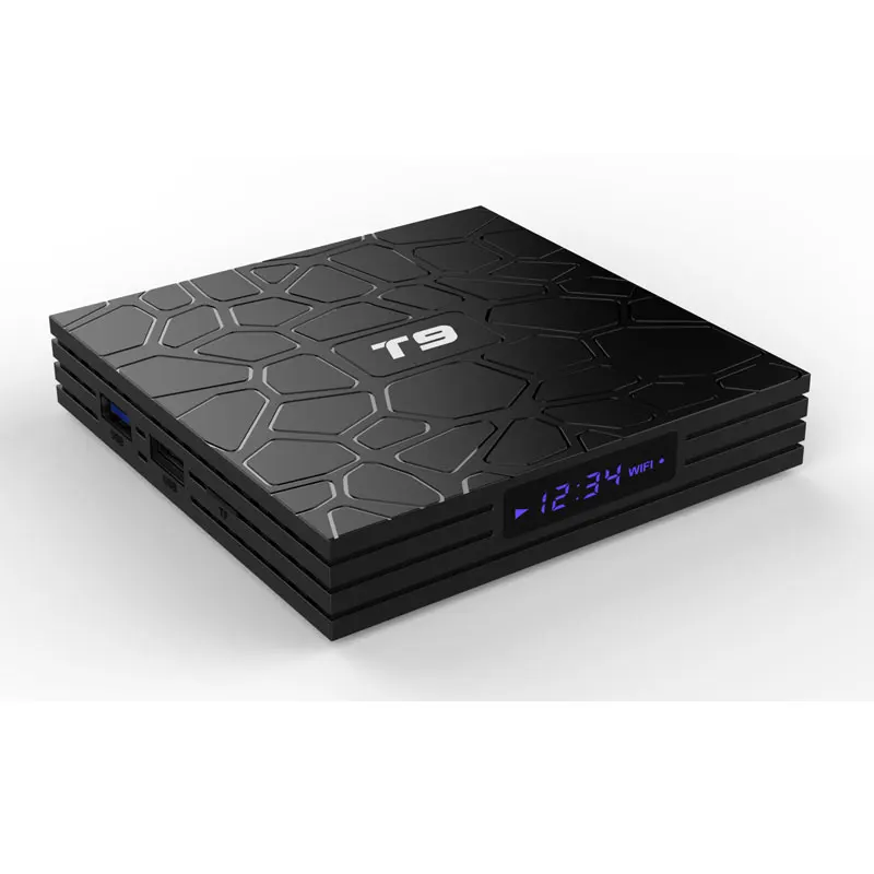 

Trade Assurance T9 RK3328 4GB Ram 32GB/64GB Rom Android 8.1 tv box with 2.4g/5.8g Dual wifi
