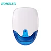12 V wireless/wired outdoor siren with strobe light for burglar alarm system 120db big battery, alarm siren, WITH backup battery
